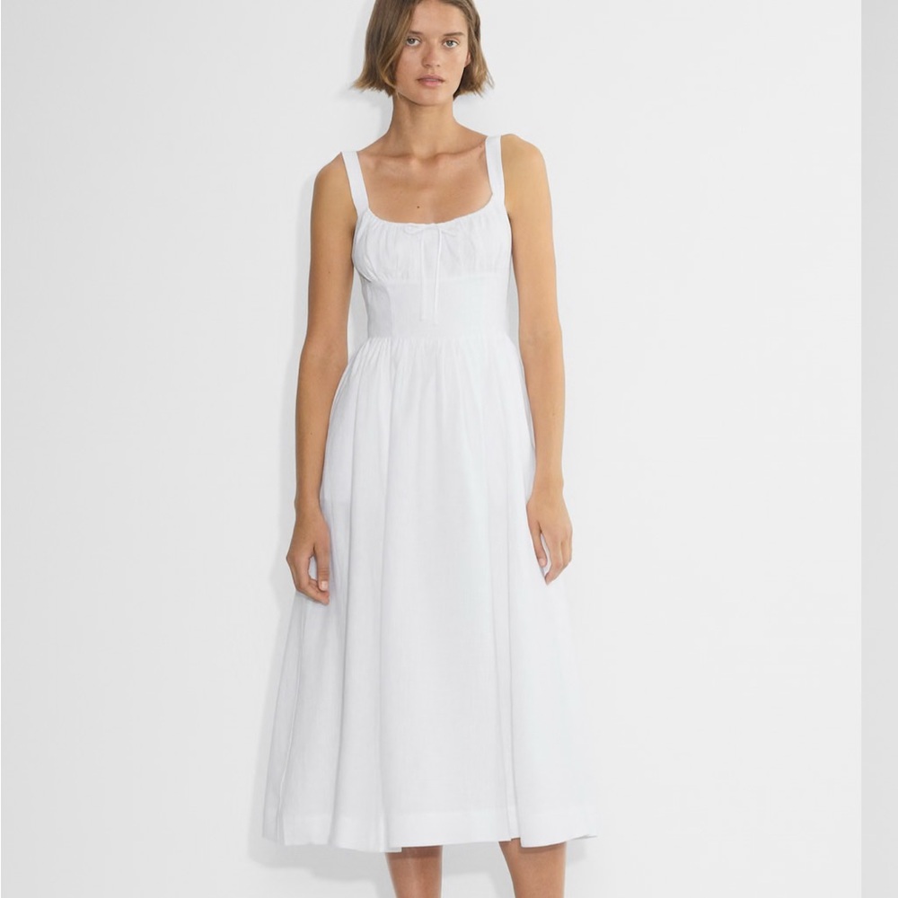 Aritzia Wilfred Vienna Linen Dress